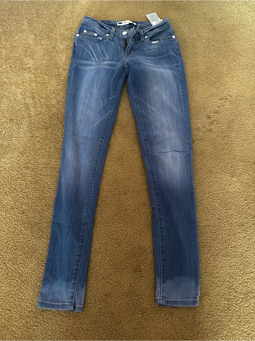 Levi's Women's Dark Blue Skinny Jeans